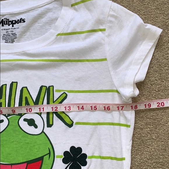The Muppets Think Green Kermit Graphic Tee XXL - Picture 6 of 8